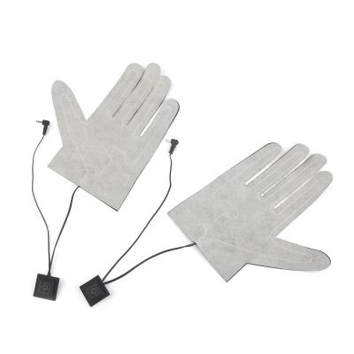 China Low Cost Carbon Fiber Far Infrared Heating Elements USB Controlled Heating Pad For Clothes /Gloves for sale