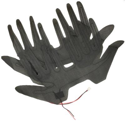 China Fast Heating Carbon Fiber Heating Elements USB Far Infrared Controlled Heating Pad For Clothes /Gloves for sale