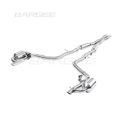 China Boatman Dual valvetronic EXHAUST CATBACK for Dodge Challenger 3.6L CHALLENGER 2013~UP for sale