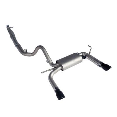 China Boatman valvetronic EXHAUST CATBACK for Jeep Wrangler JK 07-17 Wrangler JK for sale