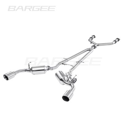 China Boatman Dual valvetronic CATBACK EXHAUST For Infiniti Q50 3.7L V6 2014~UP Q50 for sale