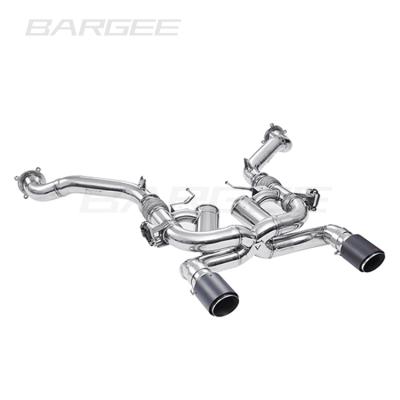 China Boatman Dual valvetronic CATBACK EXHAUST For Mclaren 720S 4.0L M840T Twin-Turbo V8 2018+ 720s for sale