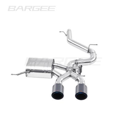 China Boatman Valvetronic EXHAUST CATBACK For VW Golf MK6 R EA888 2.0T 2008~2013 Exhaust Pipes GOLF VI for sale