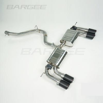 China Boatman Dual valvetronic EXHAUST CATBACK For VW Golf MK7 R EA888 2.0T 2014~2019 Golf VII for sale