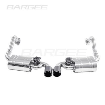 China dual valvetronic with remote control EXHAUST CATBACK for Porsche BOXSTER/CAYMAN 987.1/987.2 2005~2012 2.7L/3.4L BOXSTER (987) exhaust pipes for sale