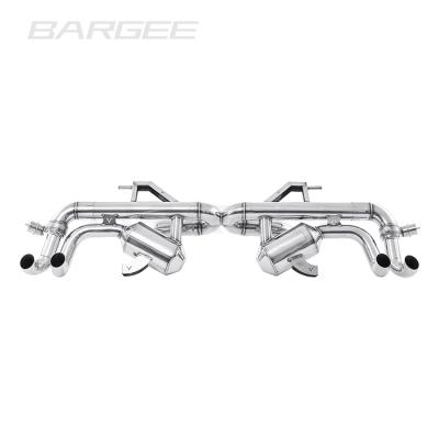 China Boatman CATBACK EXHAUST For Lamborghini Huracan 5.2 LP580-2 LP610-4 2014 Up Huracan Exhaust Pipes for sale