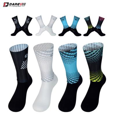 China QUICK DRY Support Customizing Package Custom Logo Cycling Socks Personalized Jacquard Compression for sale