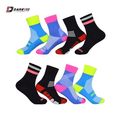 China Breathable Custom Logo OEM Socks Trend Sports Cycling Pro MTB Socks Men And Women Socks for sale