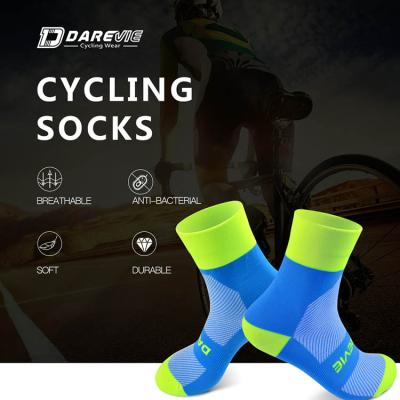 China Darevie DVA012 Breathable Sports Socks Pro Cycling Socks Custom Design Sock for sale