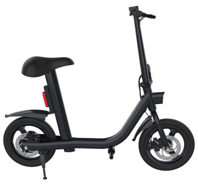 China Best Selling Fireball OEM Factory Lightweight Electric Scooter Double Disc City E Scooter With Seat 36V for sale