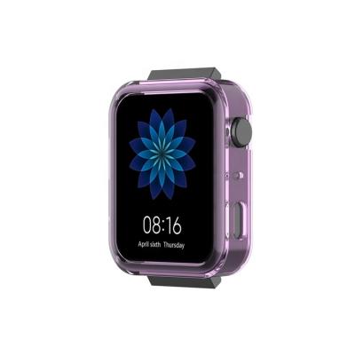 China Eco-friendly Transparent Colorful TPU Case For Xiaomi Smart Watch Cover for sale