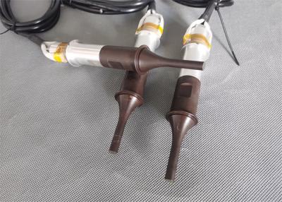 China 28Khz Ultrasonic Soldering Transducer With 4pcs Ceramics Welding Horn 8mm Tip for sale