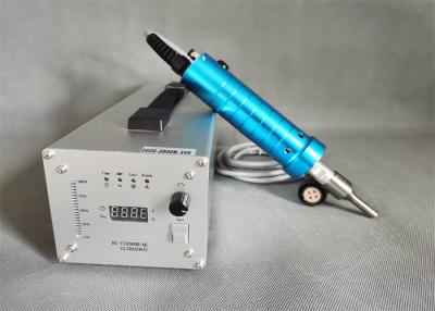 China 800w Ultrasonic Spot Welder With 10mm Titanium Welding Horn Tip 35Khz for sale