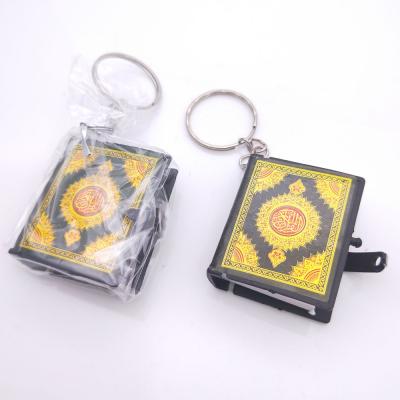 China Mini Koran Pendant Key Chain Wholesale Cute Muslim Quran Book Daily Life Quran Book Fashion Key Chain for sale