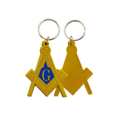 China Promotion OES Silicone Rubber Key Chain 3D PVC Rubber Key Chain for sale