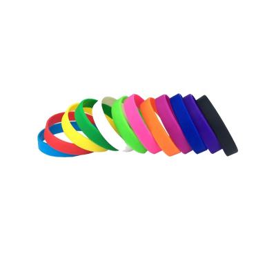 China Customized Stock Assorted Rubber Customized Wristbands Silicone Wristbands Colors Silicone Wristbands Wristbands for sale