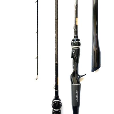 China New 2022 Carbon Telescopic Fishing Spinning Rod Baitcasting Rod Carbon Fiber With Guides 1.93m for sale