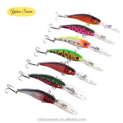 China ABS Plastic Wholesale 10.1cm Minnow 7.6g Bait Plastic Artificial Hard Fishing Lures for sale