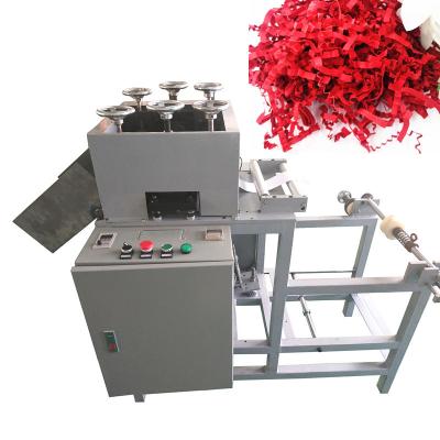 China machinery & Automatic High Fold Machinery Paper Cutter Material Fold Paper Shredder Machine For Wrapping Shredded Filler Paper for sale