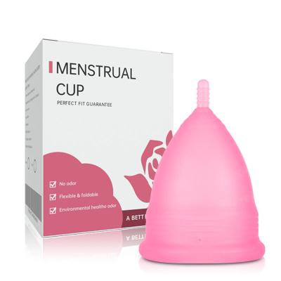 China Menstrual Care Wholesale BPA Free Menstrual Cup Can Be Used For Yoga Exercise Silicone Swimming Menstrual Cup for sale