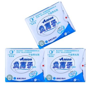 China New Design Breathable Anion OEM Accept Breathability Lanyard Sanitary Pad Anion For Lady for sale