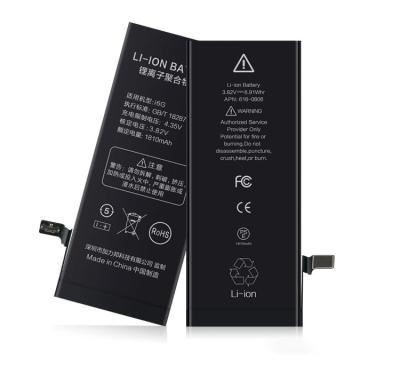 China Mobile Phone Li-ion Polymer Battery For iPhone Battery 0 Cycle For iphone 6 xs 6s 6p 6sp 7 7p 8 8p X Max for sale