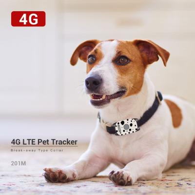 China Geo-Fence EV201 Tracking Collar 4G Animal Pet Activity Monitor GPS Tracking Device for sale