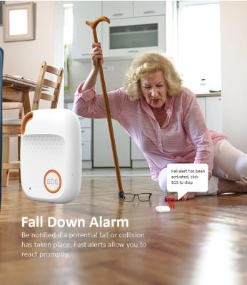 China Elderly Personal Emergency Alert SMS SOS Alarm SOS Alarm Panic Fall Elderly Monitoring Detection for sale