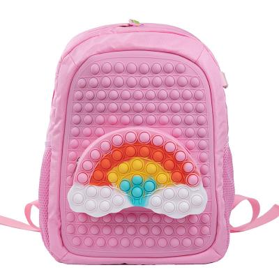 China Amazon Hot Sale Rodent Pioneer Backpack Bubble Face Large Capacity Backpack Waterproof Student Business School Bag for sale