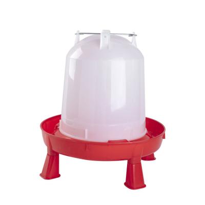 China Farms Automatic Chicken Cup Waterer And Port Feeder Set Wholesale Chicken Feeder Tray for sale