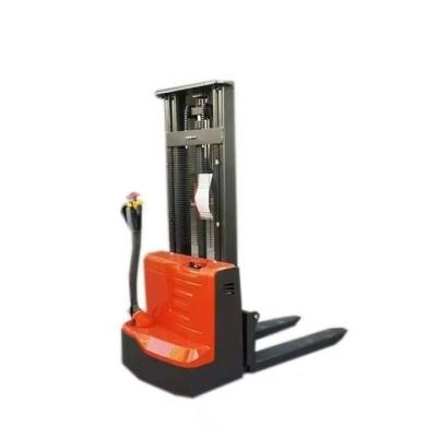 China Hotel Manufacturer Wholesale Hand 2000kg Electric Forklift Stacker Truck Electric Walk Behind Pallet Jack Full Electric Pallet Stacker for sale