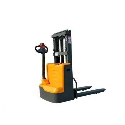 China Hotels 2000kg Manual Pallet Lifter Electric Forklift Walking Electric Stacker Electric Forklift for sale