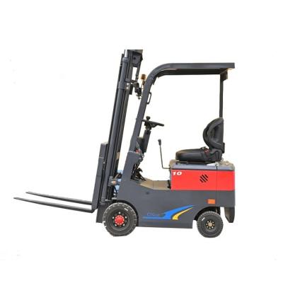 China Hotel factory supply 1.2 ton battery operated stacker electric forklift full 1.2 ton 1.5 ton forklift stacker for sale