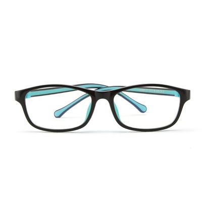 China New fashionable flexible band view glass computer blue light blocking glasses for kids unbronken high quality ac block blue glass for sale