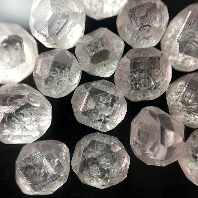 China 2021 Hot Sale Hpht Synthetic Diamond Color Change Big Size White Rough Diamonds Uncut for sale