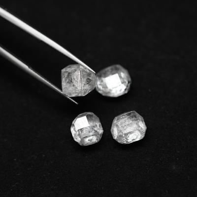 China Jewery-Making Grade B CVD Synthetic 5 CT - 6 CT Lab Grown Diamond Rough Uncut for sale