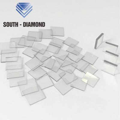 China CVD synthetic industrial size 7*7*0.3 sale 7 mm mono CVD diamond seed crystal for CVD diamond crystal growth for sale