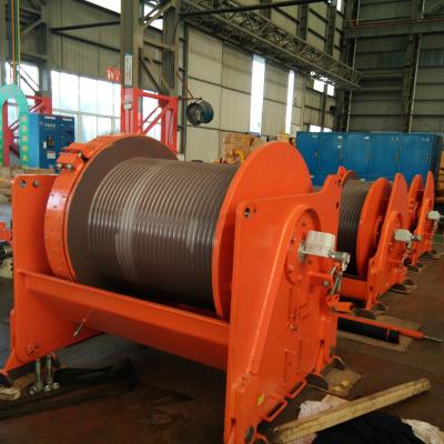 China marine oil rig marine oil rig lebus electric winch for oil drilling equipment for sale