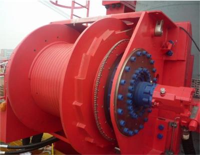 China Factory 1500 Meter Capacity Carbon Steel Rope Groove Winch Drum For Oil Drilling Equipment for sale