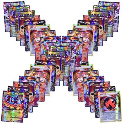 China The gift certificate/game/trade cards/collection/souvenir etc. Pokimon 100-Piece Break Full Art EX: 80pcs EX + 20pcs GX Cards for Tag Team Energy New in Box, Pokmon for Gift for sale