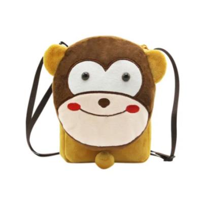 China Kids Toy Gift/Collect/Kindergarten Animal Student Shoulder School Backpack Plush Children Monkey Design Custom Lightweight Cartoon Mascot With Leash for sale