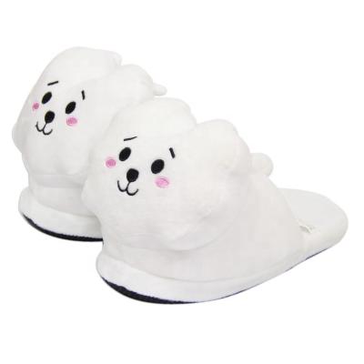 China Sale/Promotion Custom High Quality Home Decoration/Gifts/Animal Shaped Plush Shoes Home Indoor Slippers for sale