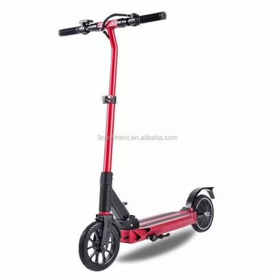 China Aluminim Alloy 2 Wheel Green Power Electric Scooter Adults Kick Scooter for sale