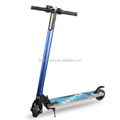 China Carbon Fiber Scooter Lightweight Easy Folding Electric Scooter Portable Fold Scooter for sale