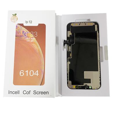 China Factory Direct Sale Black Premium Incell Quality Promax IPS Time Replacement Mobile Phone For Apple iPhone 12 5.8 inch LCD Touch Screen for sale