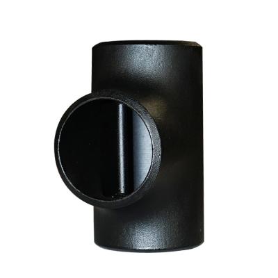 China Sch40 Smls Equal Tee Carbon Steel Butt Weld Pipe Fitting 24inch for sale