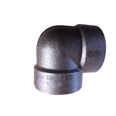 China Carbon Steel 3000 PSI ASTM A105 Socket Weld Elbow for sale