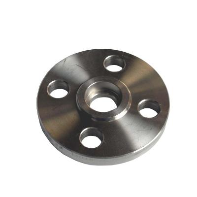 China Clear Lacquer DIN 25Bar SCH 40 Threaded Pipe Flange for sale