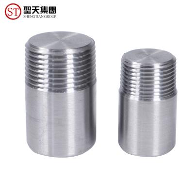 China 3000lbs A105 Round Head Plug Stainless Steel Forged Fittings for sale