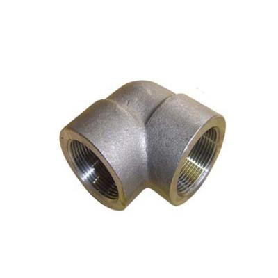 China Asme 16.11 316 Stainless Steel Elbows 90 Degree Threaded F91 High Pressure for sale